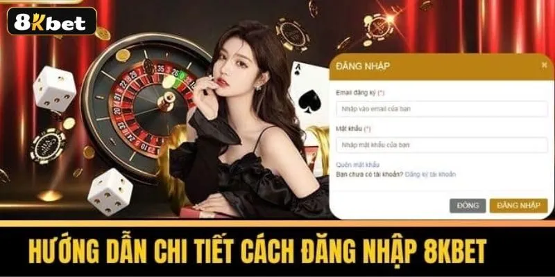 Cách đăng nhập 8kbet an toàn hướng dẫn cho tân binh