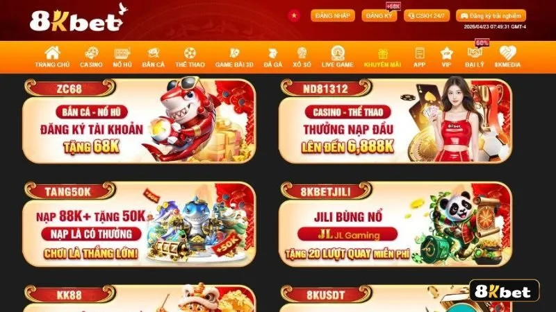 Điểm danh các gói ưu đãi Hot tại nhà cái