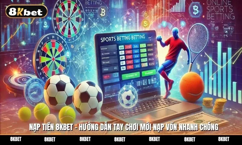 Nạp tiền 8kbet - Hướng dẫn tay chơi mới nạp vốn nhanh chóng